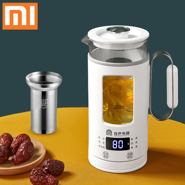Xiaomi Mini Health Electric Kettle Protable Pot Multifunction Tea With Filter Stainless Steel Cup Glass Warm Water Boiler